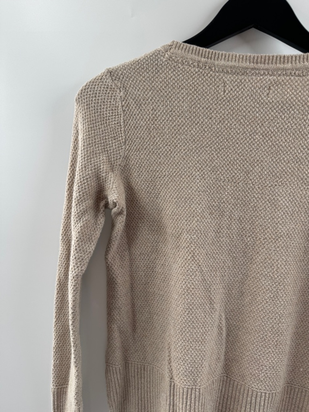Abercrombie & Fitch Cream Knit Sweater – Women’s Small - Picture 7 of 9